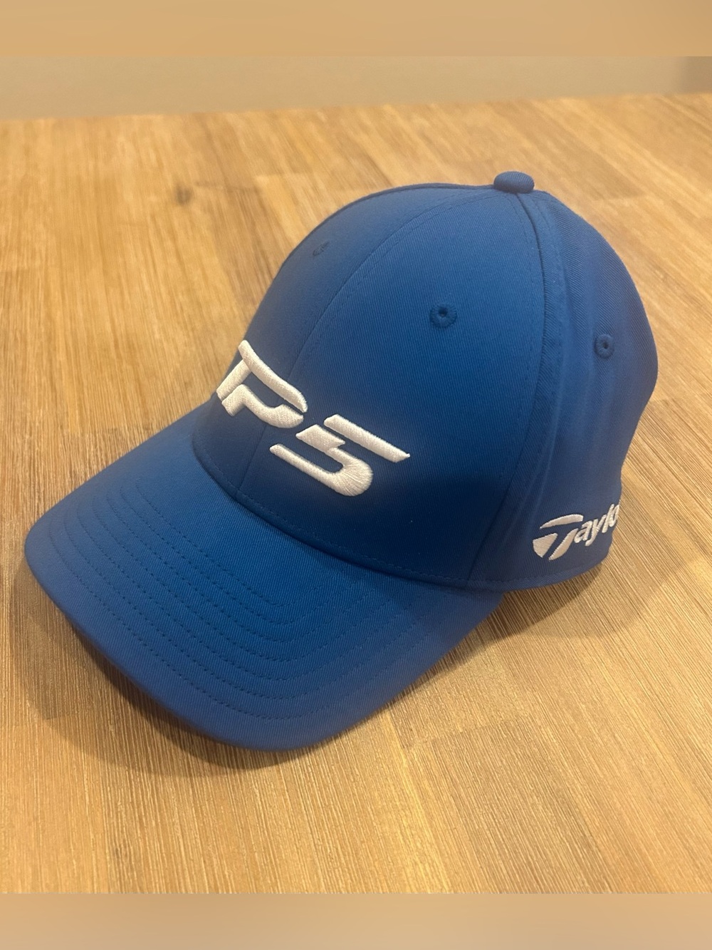TaylorMade Royal Blue Men's Hat with White Embroidery